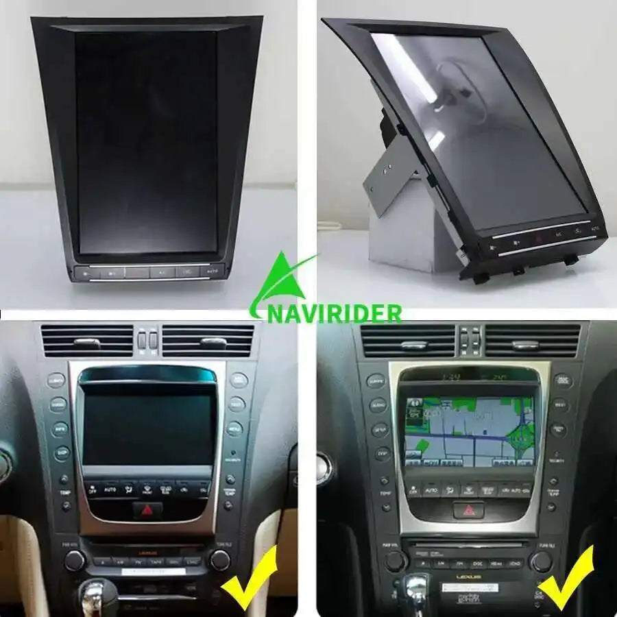 For LEXUS GS300 2009 GS350 2010 GS450h 2006 GPS Multimedia Video DPS Player CarPlay 12.8"  | AUTOKITSHOP