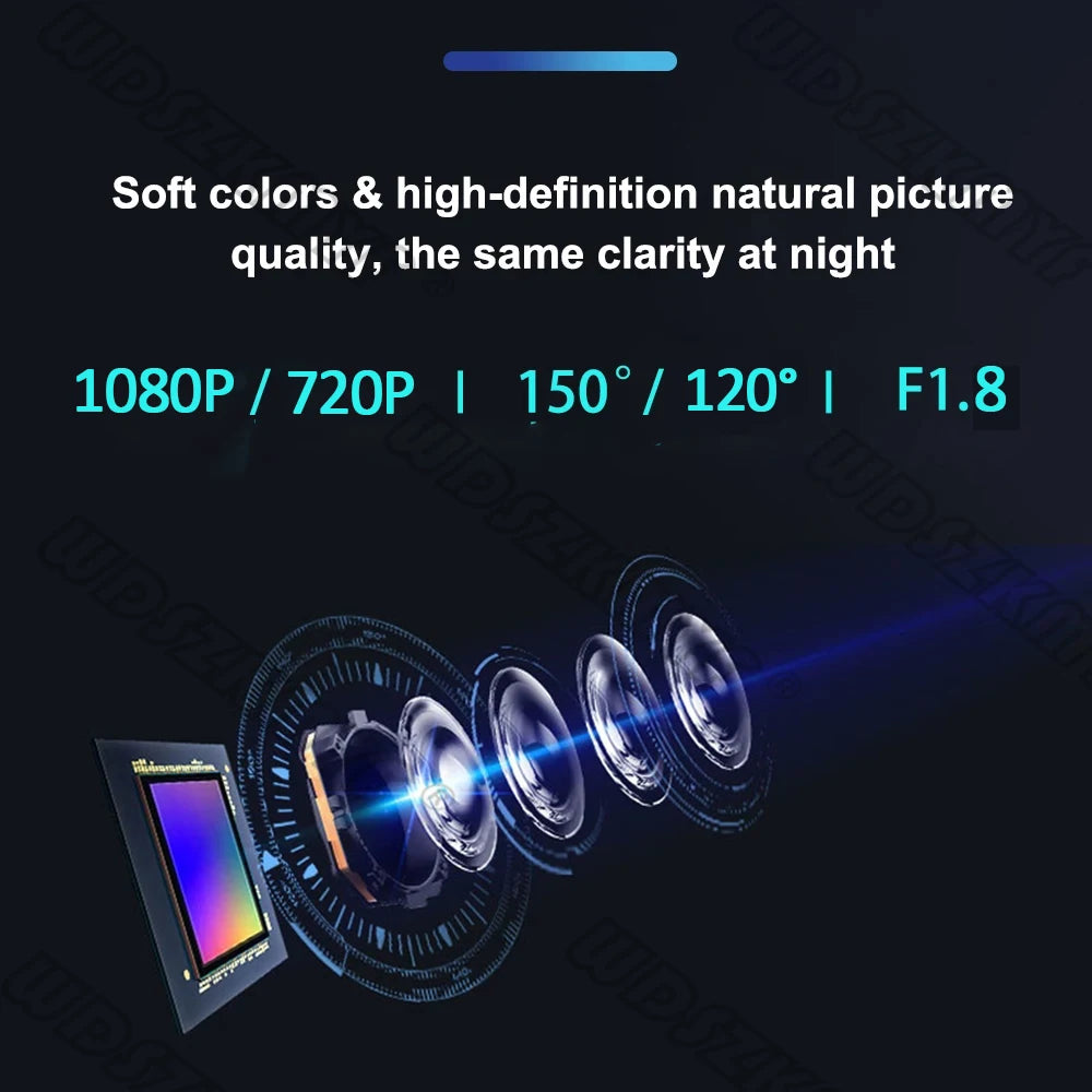 3Camera Dash Cam 2cam Car Camera 1080P Video Recorder WIFI Car DVR Front Rear View Camera Night Vision Black Box Car Accessories