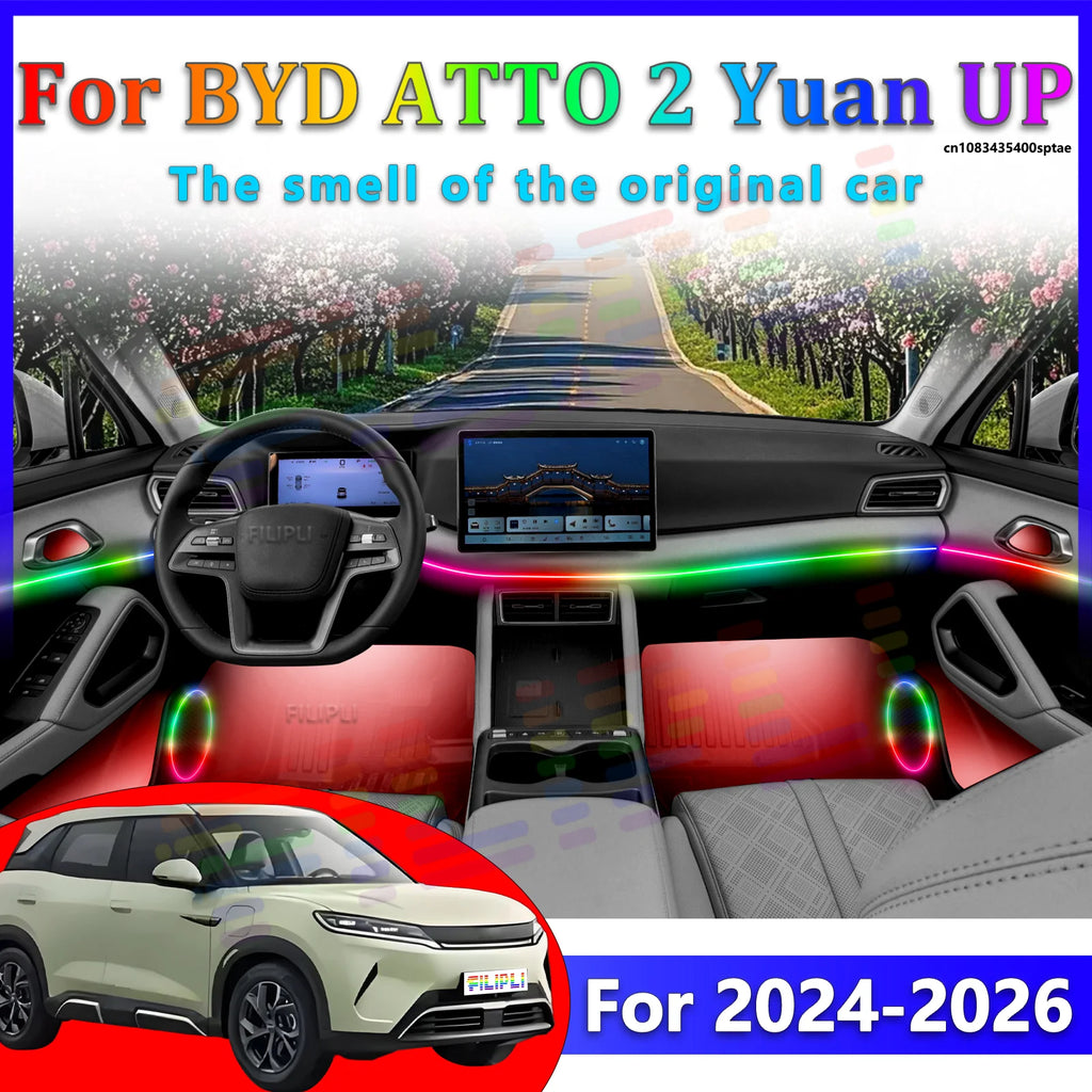 RGB - Ambient Light - for BYD - App Control - Car Interior Lighting | AUTOKITSHOP