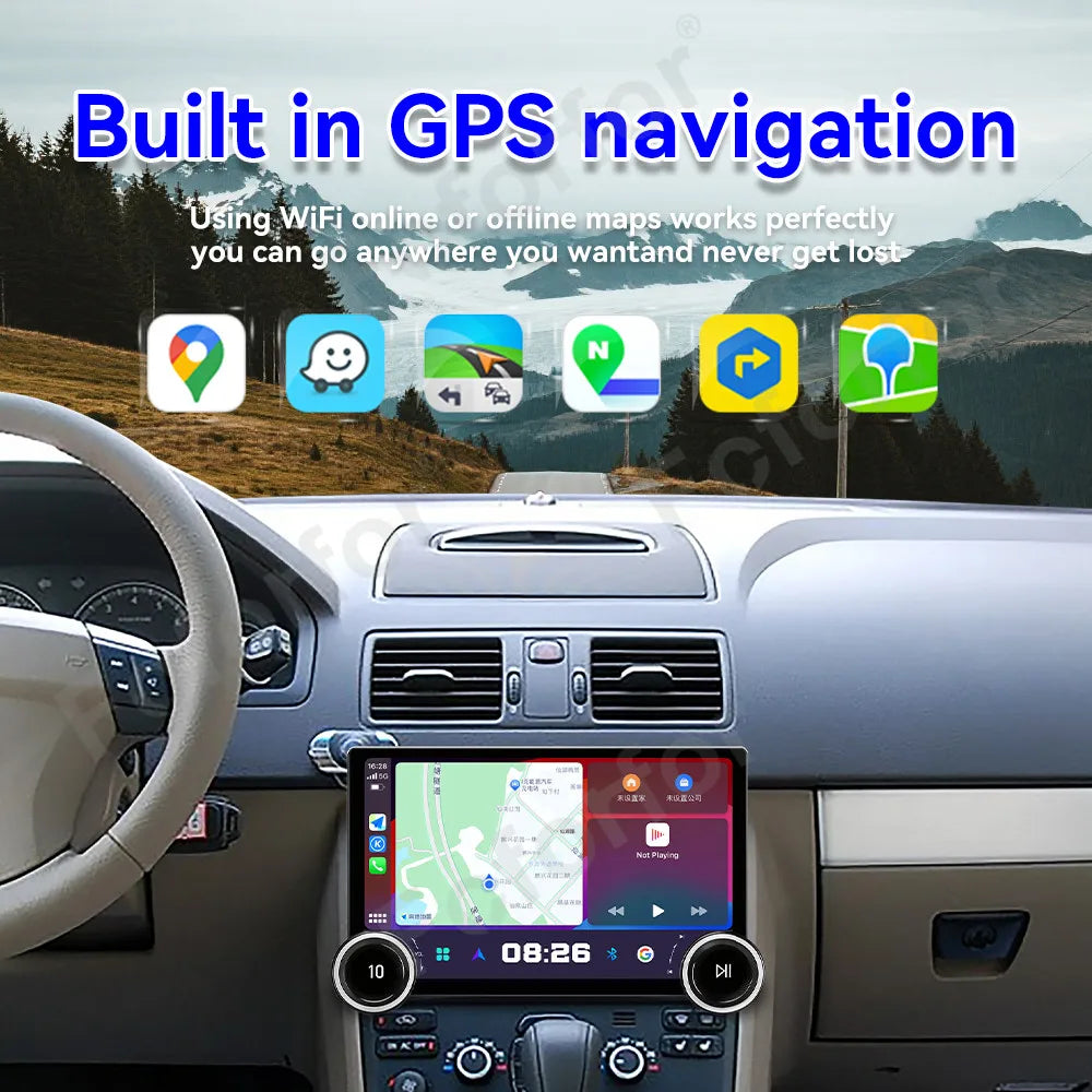 Vision Edition 11.5 Inch Android 15 HD Touch Wireless CarPlay Android Auto Multimedia GPS