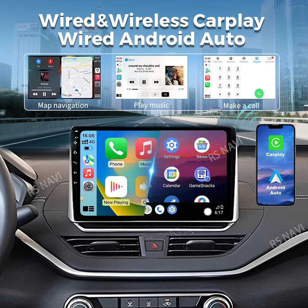 Android 16 Carplay Auto Car Radio For Nissan Altima L34 2018 2019 2020 Multimedia Video Pl