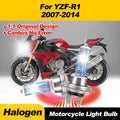 H7 100W Motorcycle Halogen Headlight Bulbs 20000LM Moto Lamps 12V For Yamaha YZF-R1 2007 2