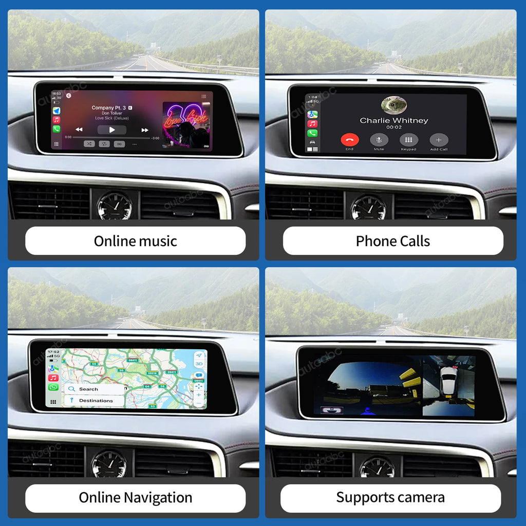 Wireless CarPlay Decoder for Lexus with Joystick NX RX IS ES GS RC CT LS LX LC UX 2014-202 | AUTOKITSHOP