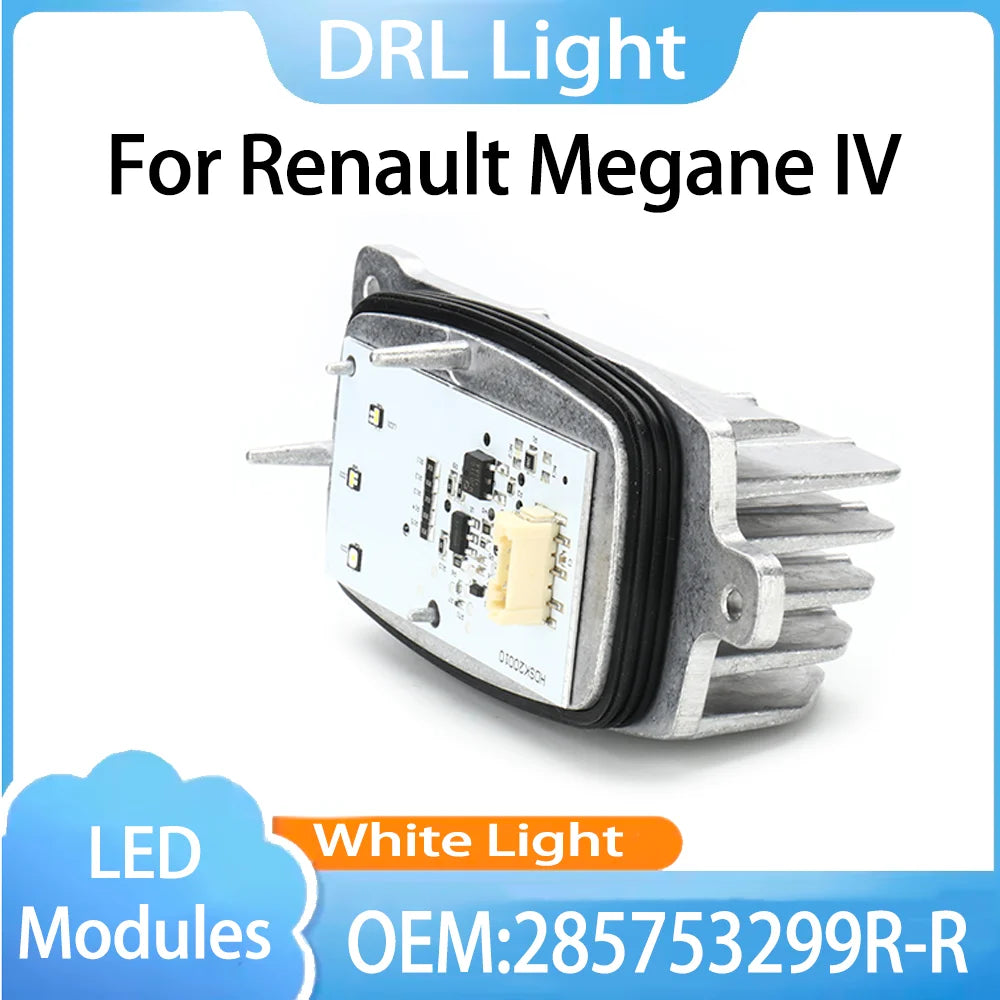 LED Source Module 285753299R-R White Color Angel Eyes Module DRL Headlight Module Control
