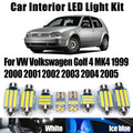 For VW Volkswagen Golf 4 MK4 1999 2000 2001 2002 2003 2004 2005 Ceiling Bulb Canbus LED In