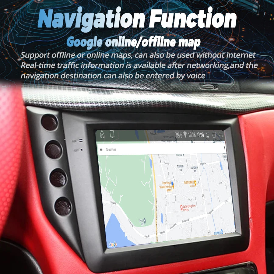 8.4inch For Maserati Gran Turismo GT GC 2007-2017 Stereo Car Radio Multimedia Player Audio