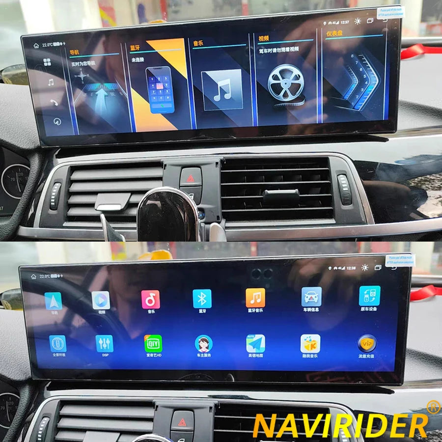 Android Carplay Auto Radio Multimedia Player GPS 14.9" For BMW 3 Series 4 Series F30 F31 F | AUTOKITSHOP