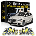 LED Interior Light Kit for Mercedes Benz W168 W169 W176 W245 W246 A B Class 160 170 180 200 220 250 Accessories Car I...