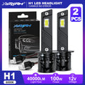 XSTORM H1 LED Lights Bulbs 40000LM 100W H1 LED Headlights Canbus Car Turbo Lamps With Fan
