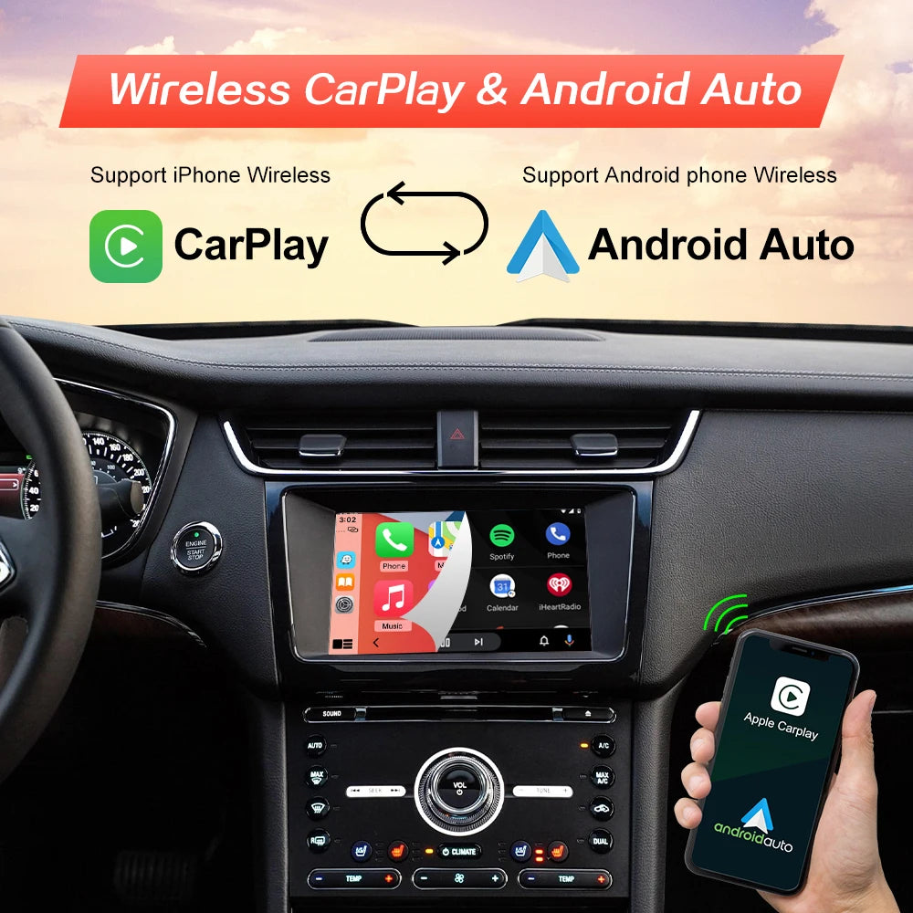 Wireless CarPlay Android Auto for Ford Flex Taurus Sync2 with Mirror Link AirPlay Reverse  | AUTOKITSHOP