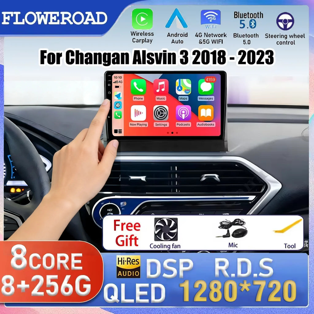Android 15 For Changan Alsvin 3 2018 - 2023 Car Radio Stereo Navigation GPS Autoradio Mult | AUTOKITSHOP