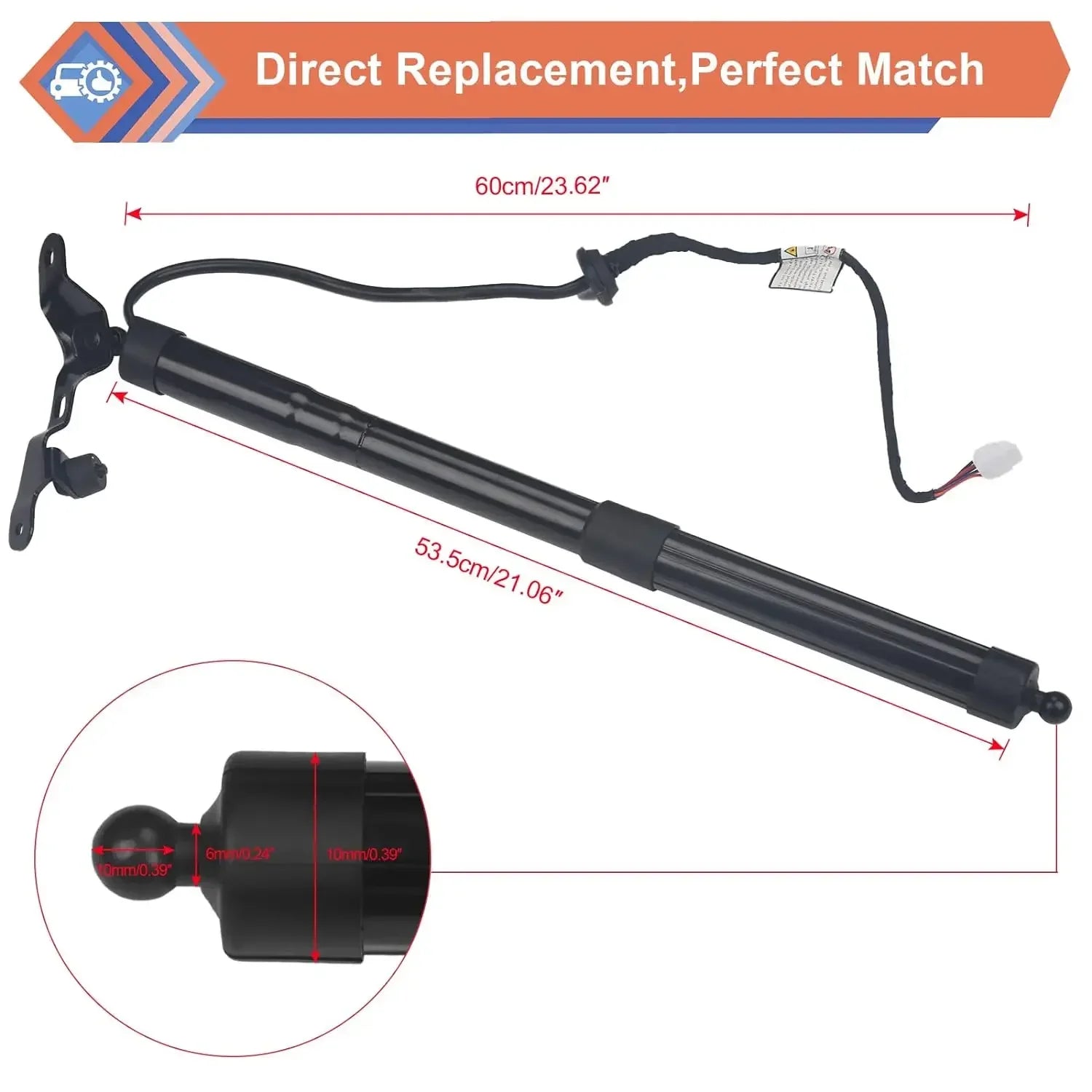Pair 68920-49135 68910-49135 For 2013-2017 2018 Toyota RAV4 IV Part Power Liftgate Trunk L | AUTOKITSHOP