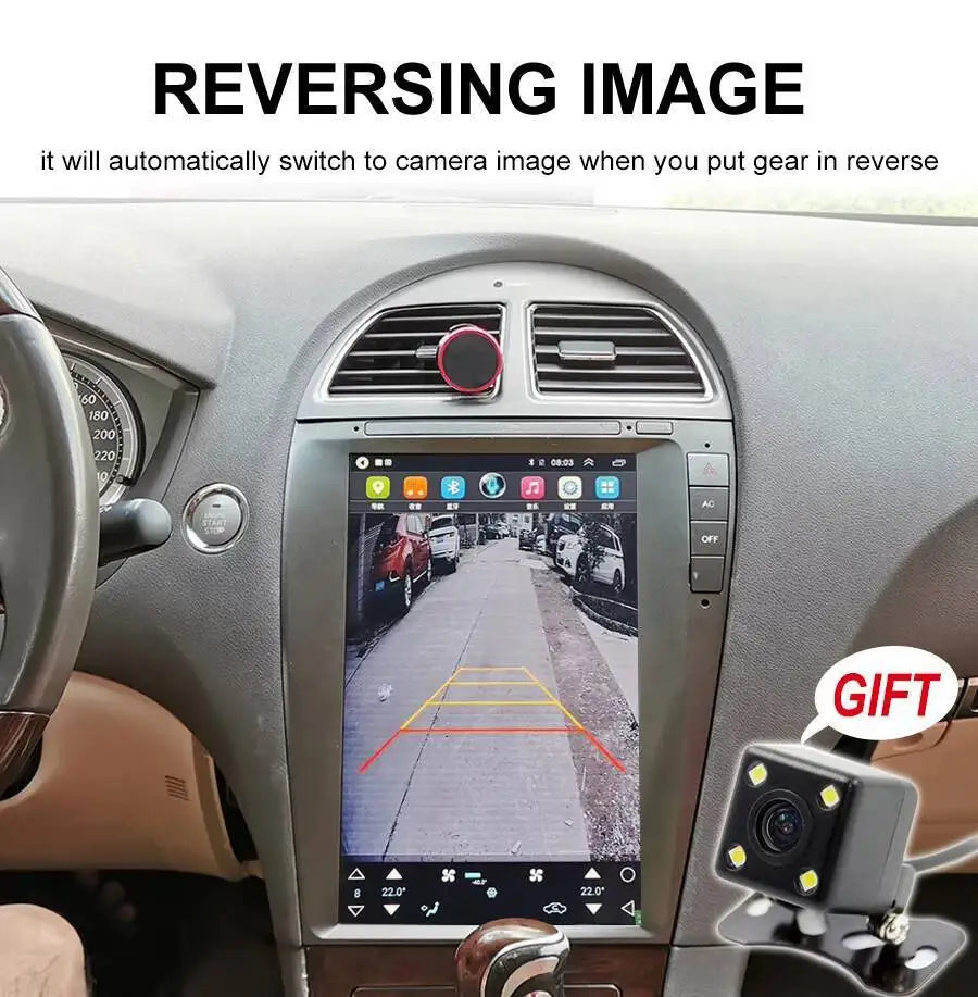 256GB Car Radio 12.1inch Android15 Screen For Lexus ES240 ES350 ES300 2006-2012 Stereo GPS | AUTOKITSHOP