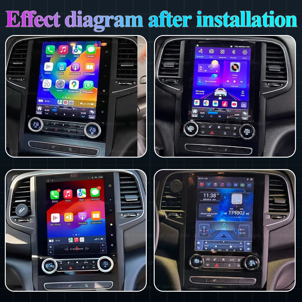 9.7 Inch Android 16 For Renault Koleos Megane 4 Samsung Sm6 Talisman 2017-2019 Carplay Car | AUTOKITSHOP