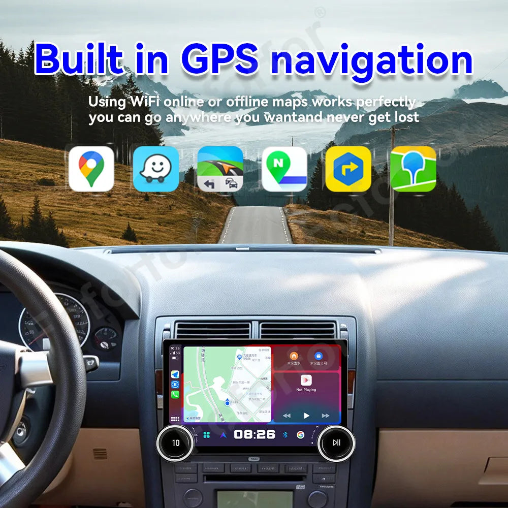 11.5 Inch Android 15 Premium Upgraded HD Touch Screen Wireless CarPlay GPS Navigation Ster