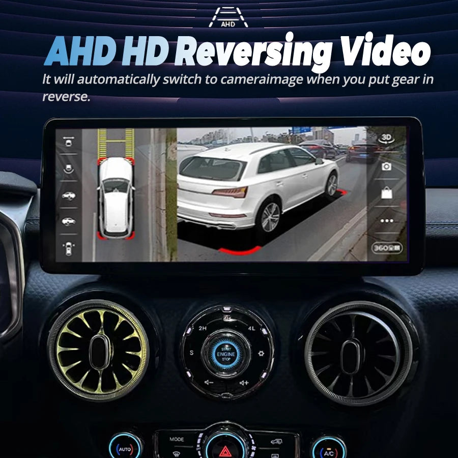 12.3inch Android Car Multimedia Player For Baic BJ40 2018-2023 Stereo Carplay Audio Radio
