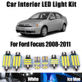 14-Piece LED Interior Light Kit for Ford Focus - Canbus Error-Free Bulbs | AUTOKITSHOP