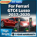 LED Headlights 30000LM D3S 6000K CSP Chips Car Bulbs with Fan Cooling Long Life For Ferrar