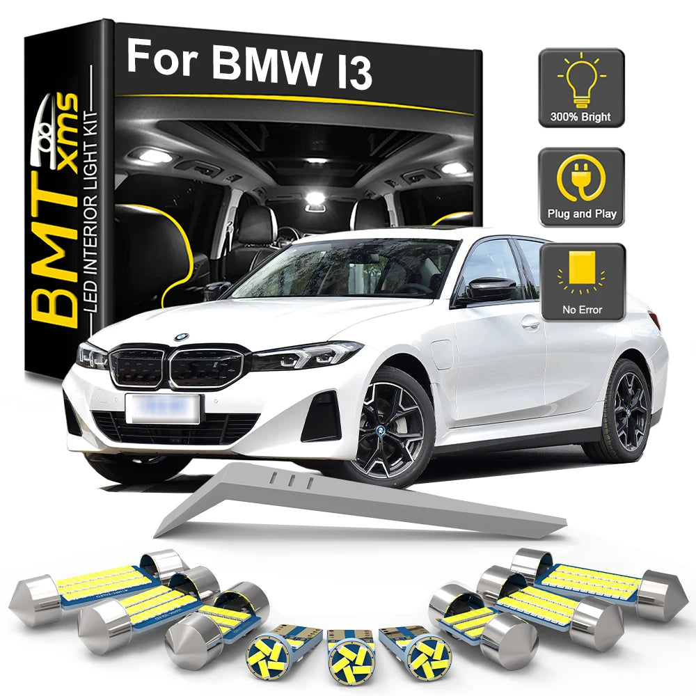 9-Piece LED Interior Light Kit for BMW i3 - Canbus Error-Free Bulbs | AUTOKITSHOP