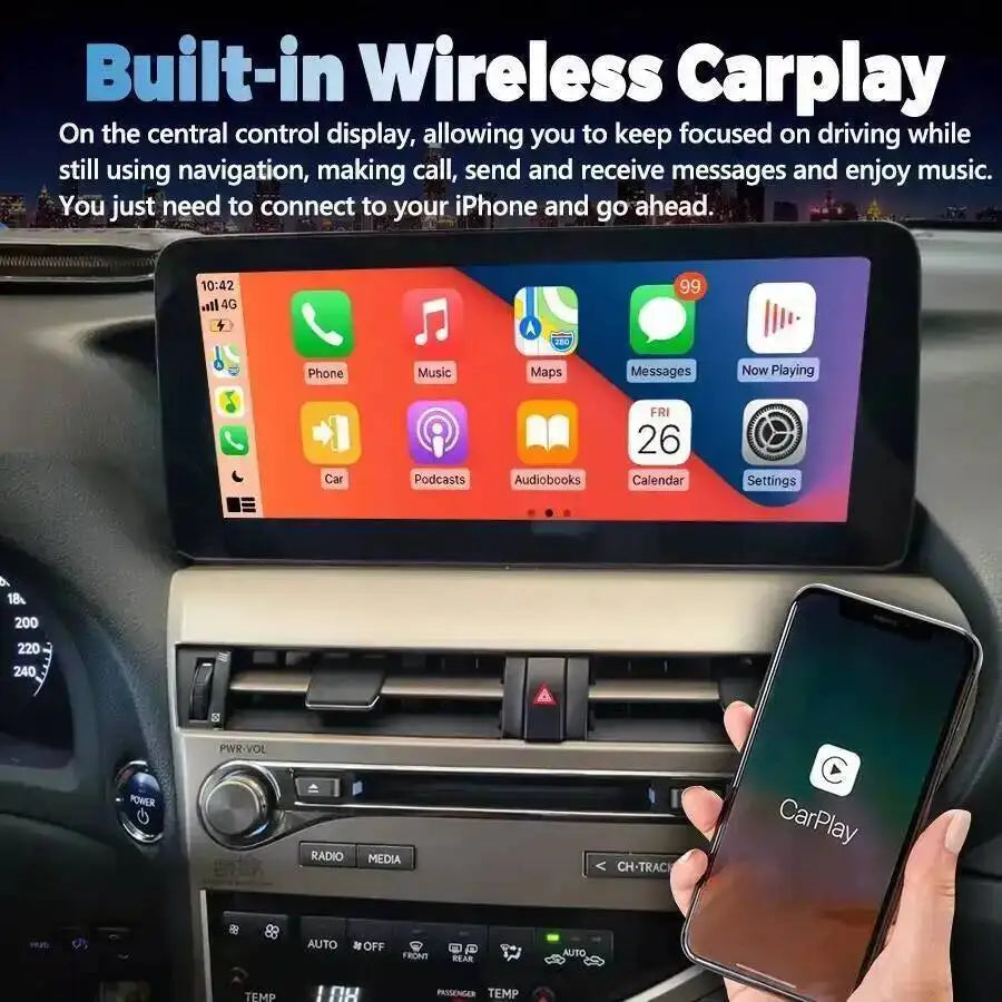 Navi Car Multimedia Video Player Screen For Lexus RX RX270 RX350 450 2009 2010 2011 2012 1