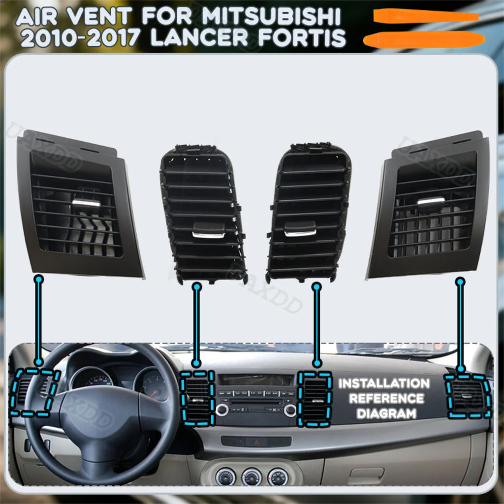 RGB - Ambient Light - for Mitsubishi 2010-2017 - Car Interior Lighting