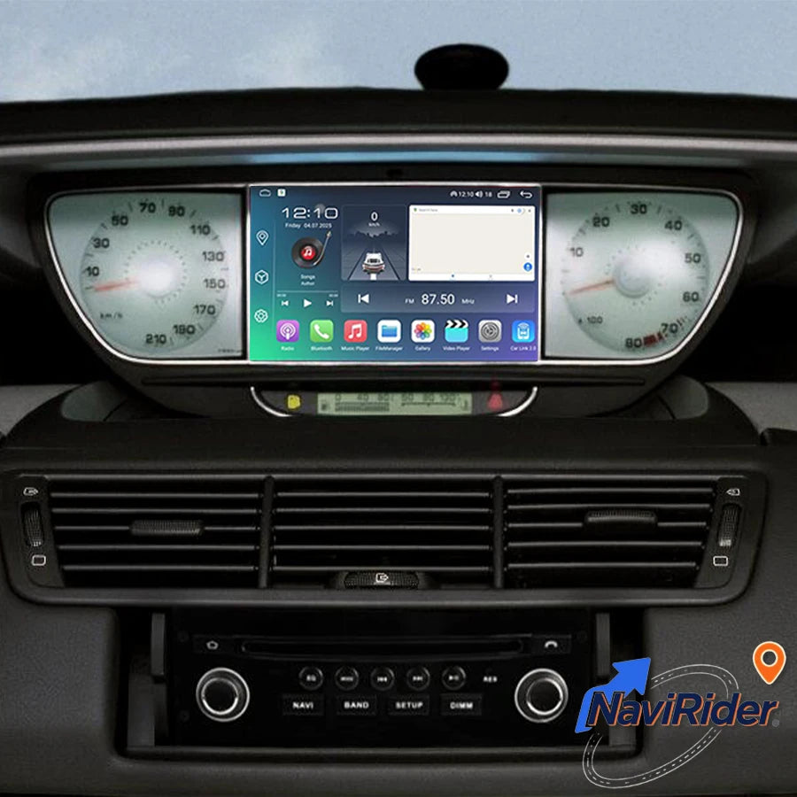 7" Android Screen Car Radio For Peugeot 807 For Citroen C8 2002-2014 Multimedia Player Ste
