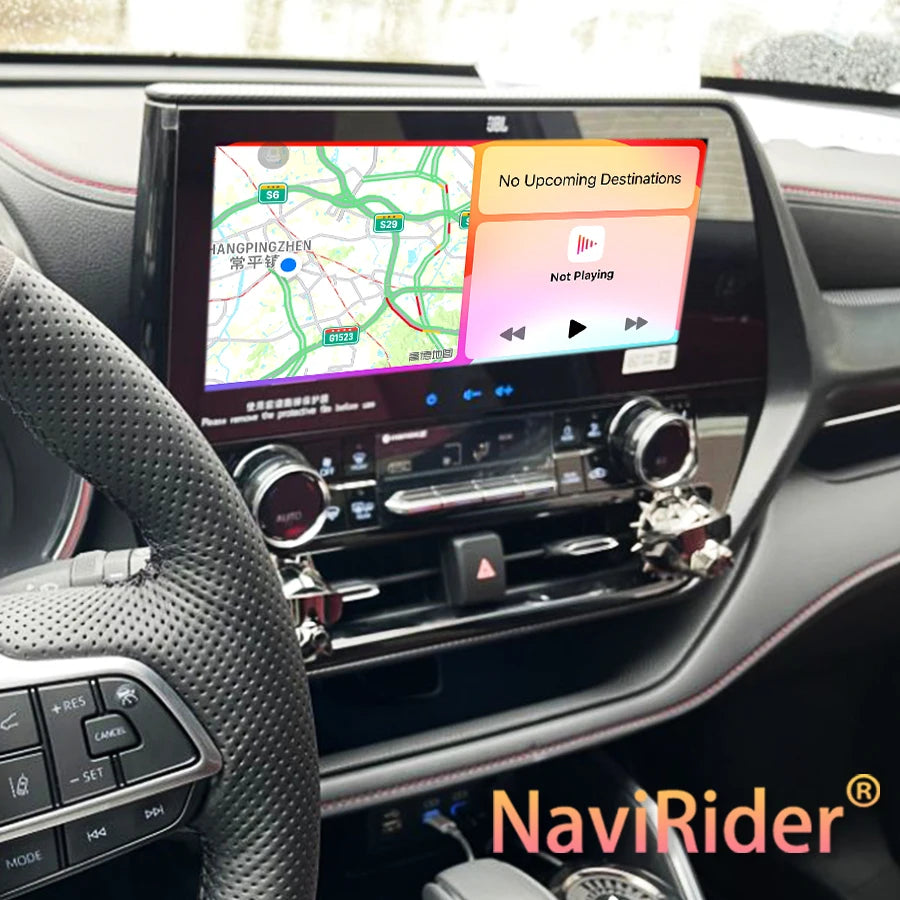 12.3 inch For Toyota Highlander 2022 Crown Kluger Android 14 8+128G Car Radio Autoradio St
