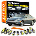 ZITWO 16Pcs LED Bulb Interior Dome Reading Door Trunk License Plate Light Kit For Lexus ES ES300 - Canbus LED Car Light
