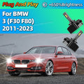 6000K LED Headlight HID D1S Replacement Canbus Upgrade Car Light For BMW 3 F30 F80 2011-20