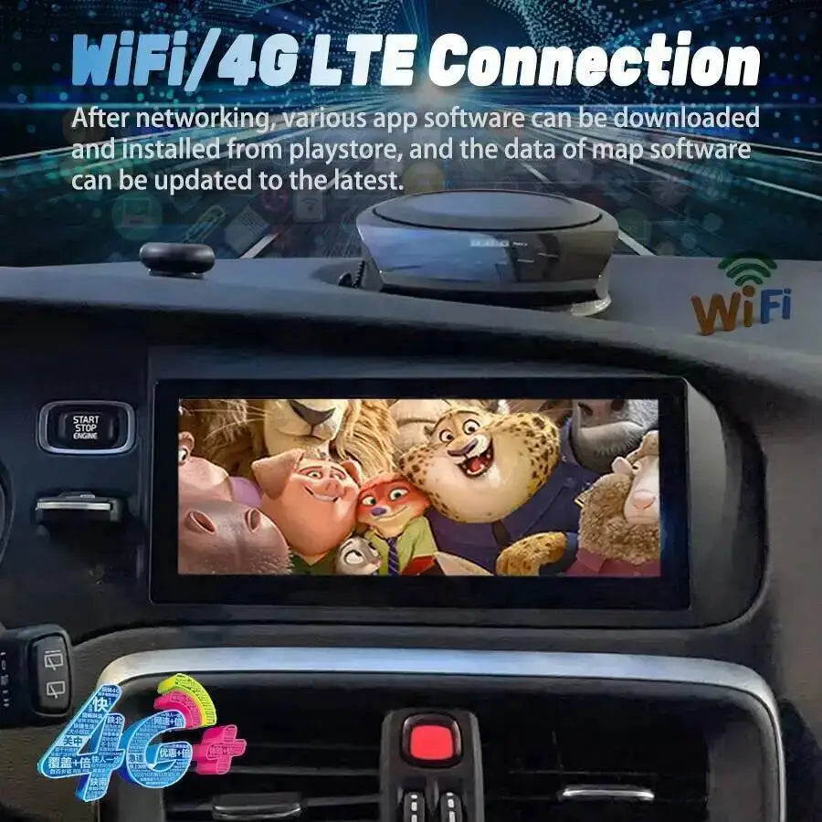 8.8Inch Android15 Car Radio GPS Navigation For Volvo V40 2011-2018 Stereo Multimedia Video | AUTOKITSHOP