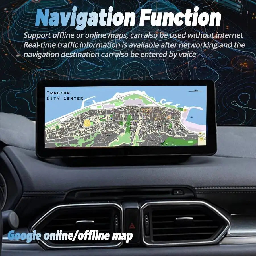 Dual System 12.3" Screen For Mazda CX 5 CX-5 CX 9 CX-9 2017 2018 2019 2020 2021 Android Ca
