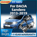 Upgraded LED Headlamp Bulbs Canbus Headlight For DACIA Sandero 2013-2019 2014 2015 2016 20