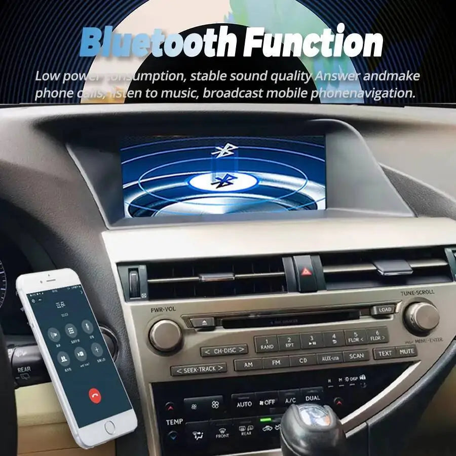 Car Multimedia Video Player For LEXUS RX270 RX350 2009 - 2015Android 14 DSP WirelessGPS Na