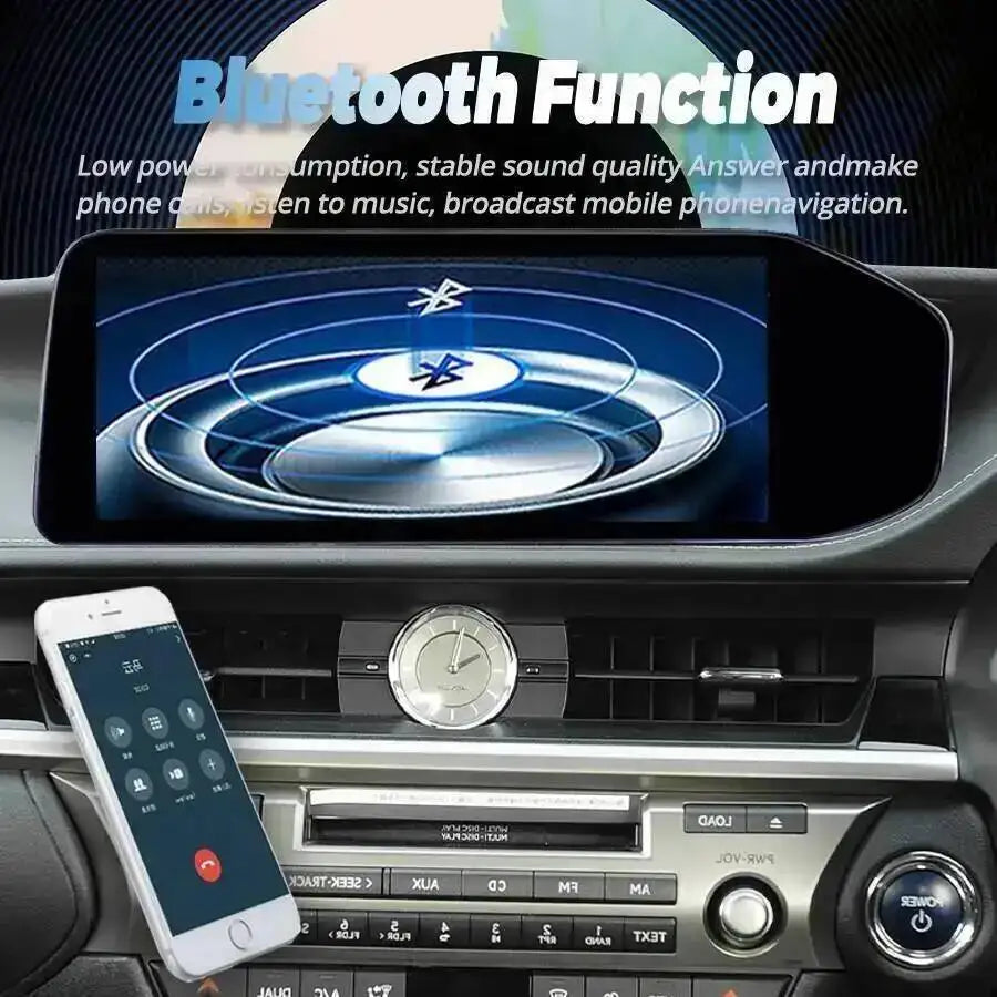 Auto Navi Wireless Carplay For Lexus ES ES300 ES250 ES350 ES300h 2013-2017 12.3inch 4G HU