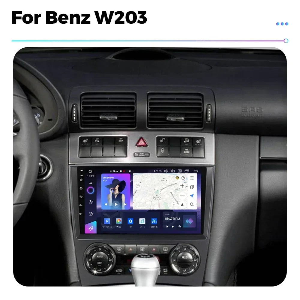 Android Car Radio for Mercedes Benz C-Class C Class W203 W209 C180 C200 CL203 C209 A209 20 | AUTOKITSHOP