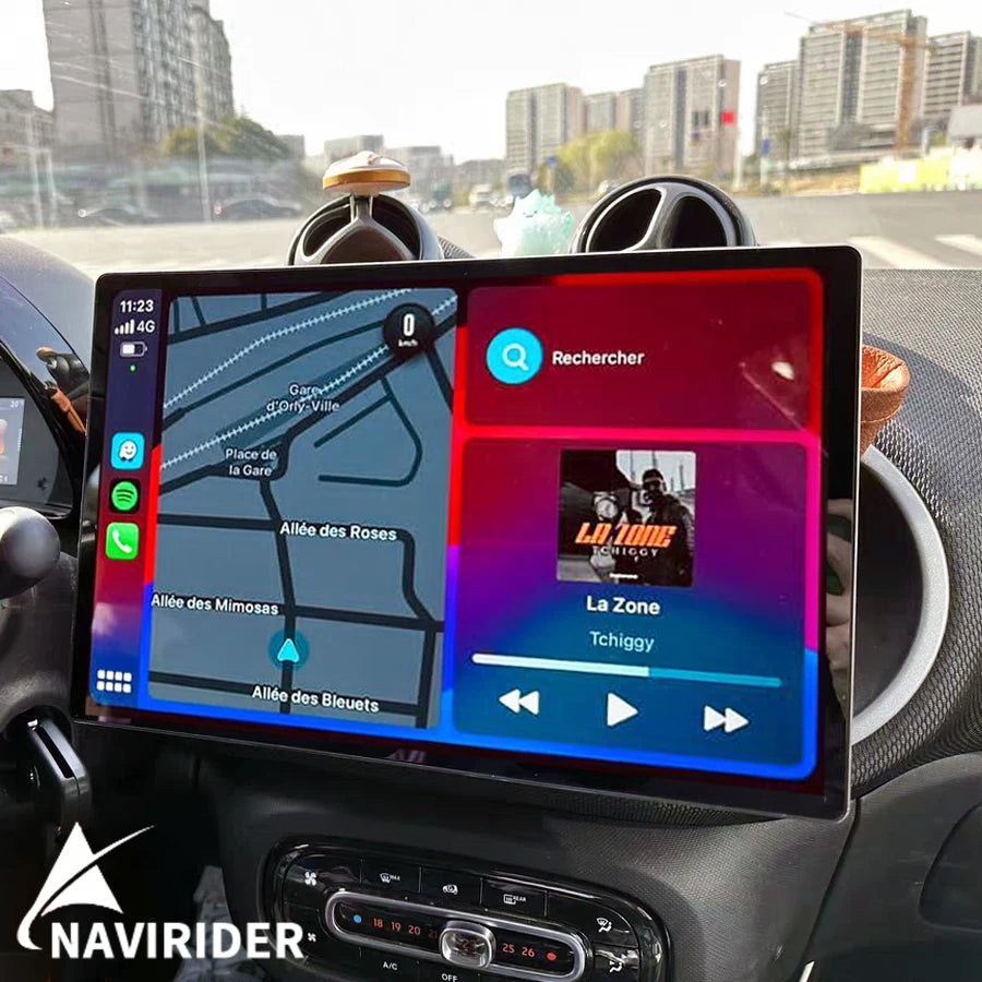 13inch Android 14 Car Radio For Mercedes Benz Smart 453 2014-2020 Multimedia Player Carpla