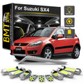 9-Piece LED Interior Light Kit for Suzuki SX4 2007-2011 - Canbus Dome Map Door Trunk Bulbs | AUTOKITSHOP