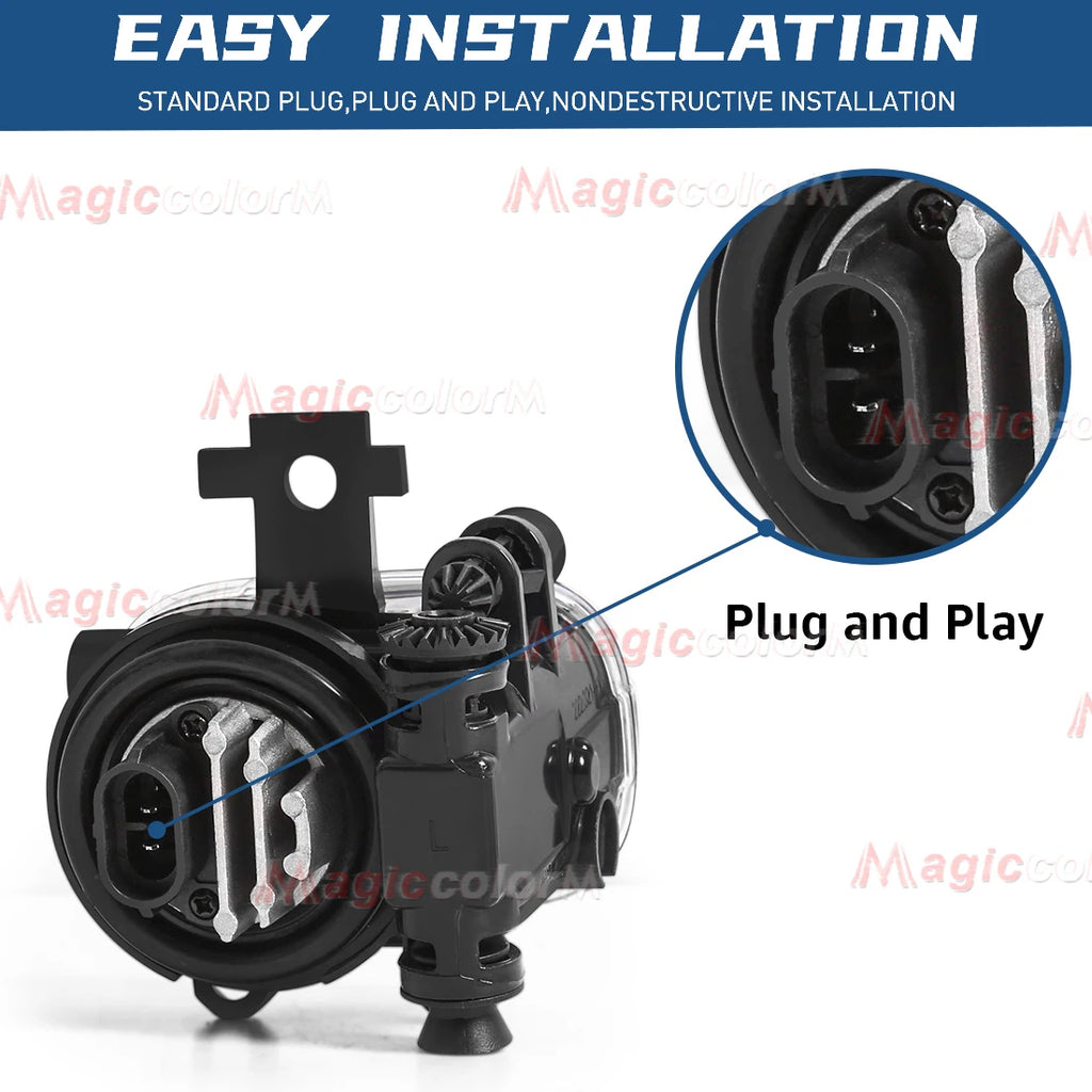 Halogen Led Fog Lamp for Nissan NAVARA NP300 X-trail Xtrail Rogue Kicks Juke Frontier Path | AUTOKITSHOP