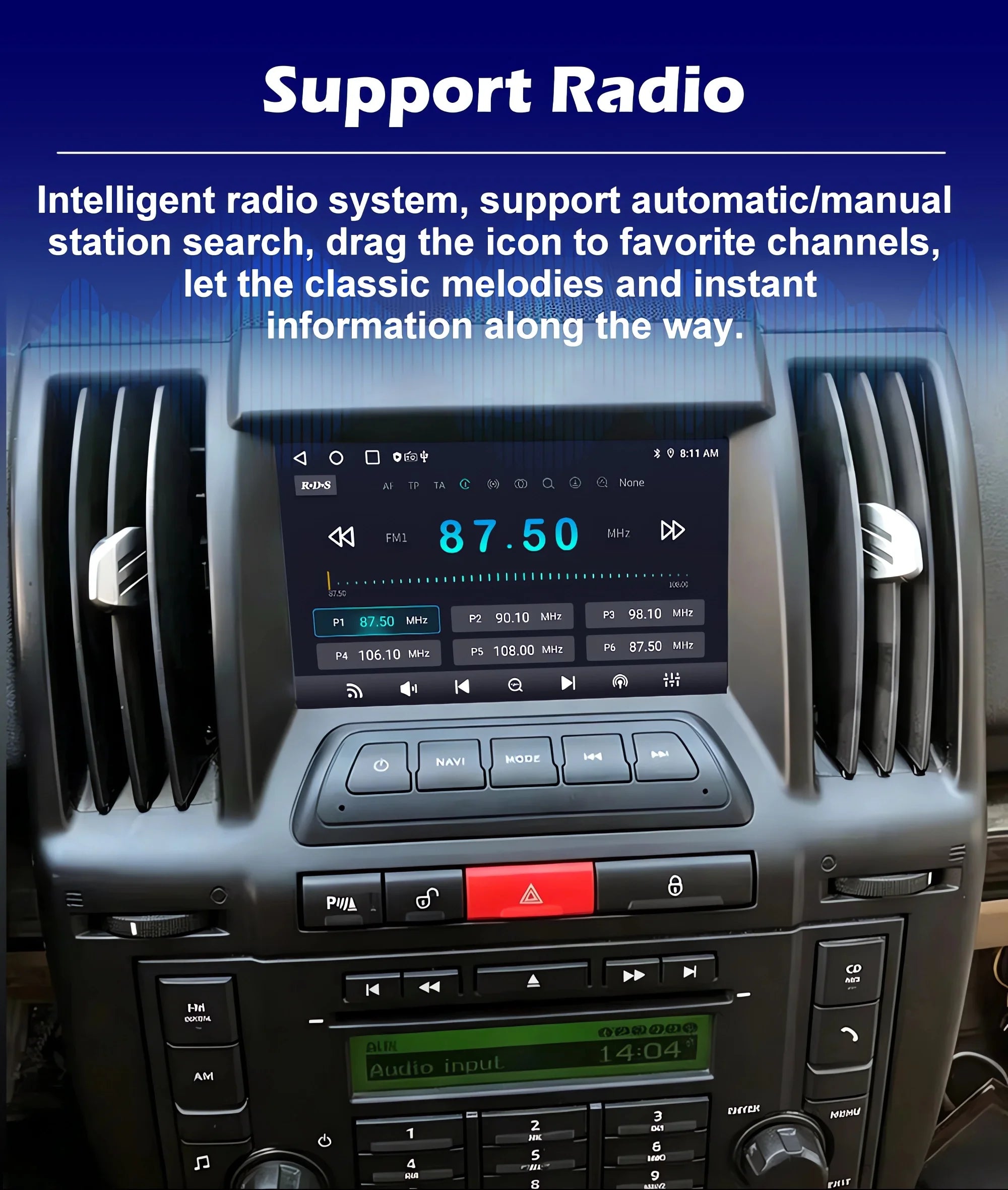 7” Android OS Auto Radio GPS Navigation For Land Rover Freelander 2 2007-2012 DSP Car Mult