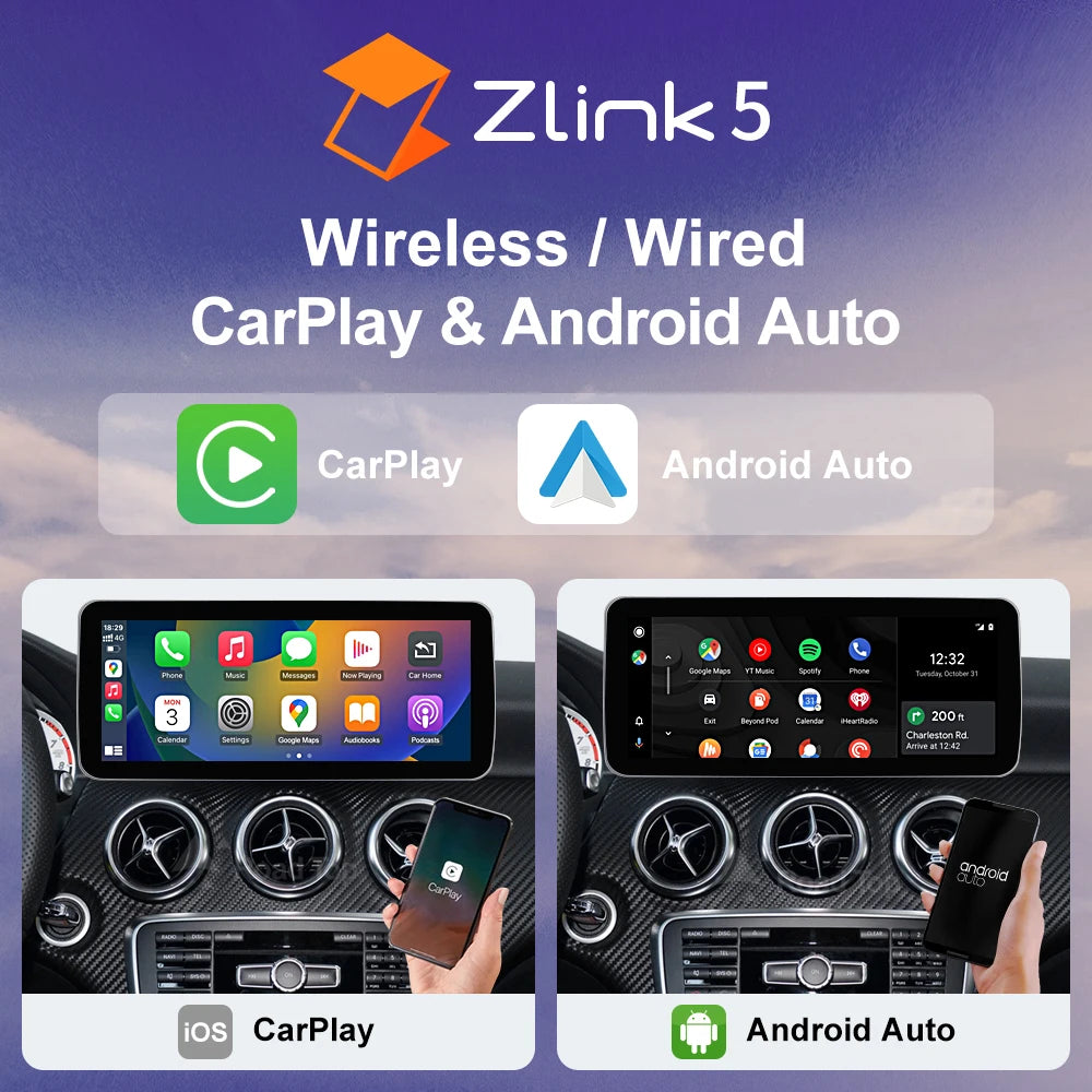 Android 13 Car Multimedia Screen for Mercedes Benz GLA CLA A/B CLASS W176 X117 X156 W463 W | AUTOKITSHOP
