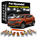 12-Piece LED Interior Light Kit for Hyundai - Canbus Error-Free Interior Bulbs