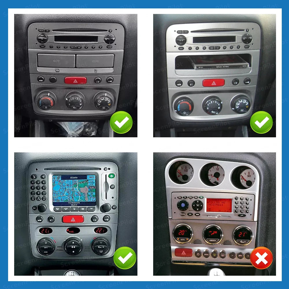 7" Car Radio For Alfa Romeo 147 Gt 937 2000-2010 Android 16 Multimedia Video Player Gps na | AUTOKITSHOP