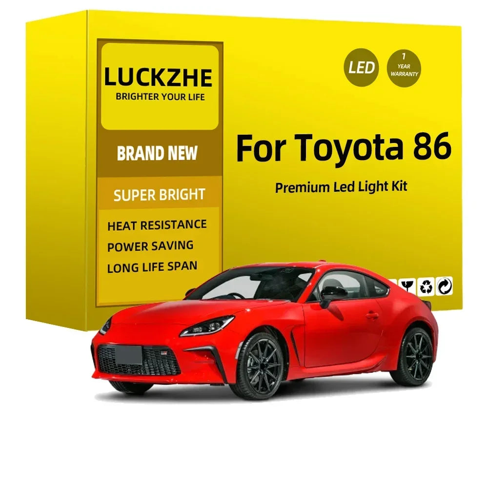 LED Interior Light Kit for Toyota 86 GT86 GR86 2012-2017 - Canbus Dome Map Door Trunk Bulbs | AUTOKITSHOP