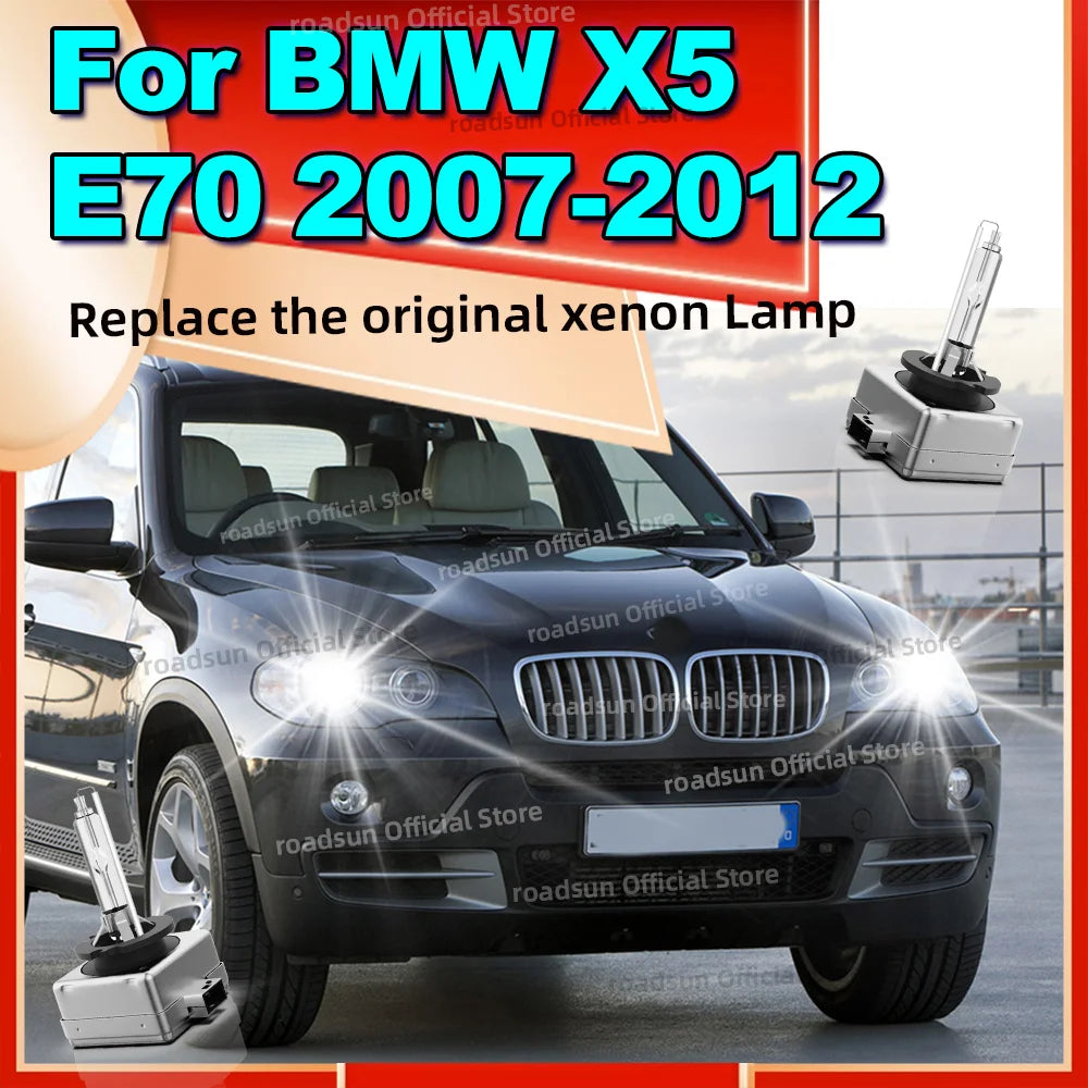 35W 6000K XENON BULB HID Headlight for BMW X5 E70 2007 2008 2009 2010 2011 2012
