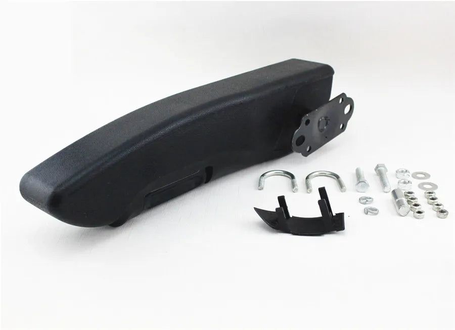 Universal Folding Right Armrest Seat Elbow Arm Console Bracket Black Car Truck