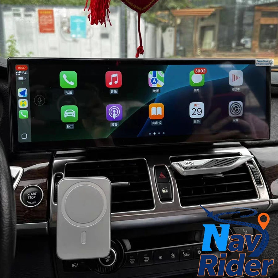 14.9" For BMW X5 X6 E70 E71 CCC CIC 2007-2013 Video Player Carplay Navigation Android Scre | AUTOKITSHOP