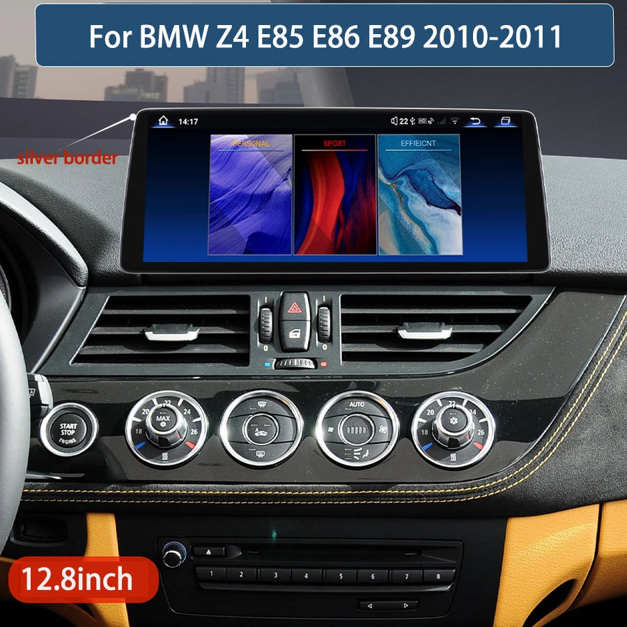 RHD LHD 12.8inch Navigation DSP 256GB Car Radio For BMW Z4 E85 E86 E89 2010-2011 Android 1
