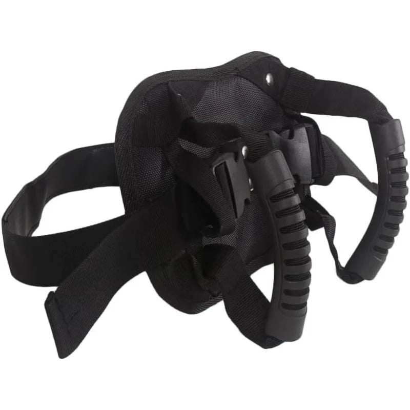 Motorcycle Scooters Safety Belt Back Seat Passenger Grip Grab Handle Non Slip Strap Universal Mo - Automotive LED Light