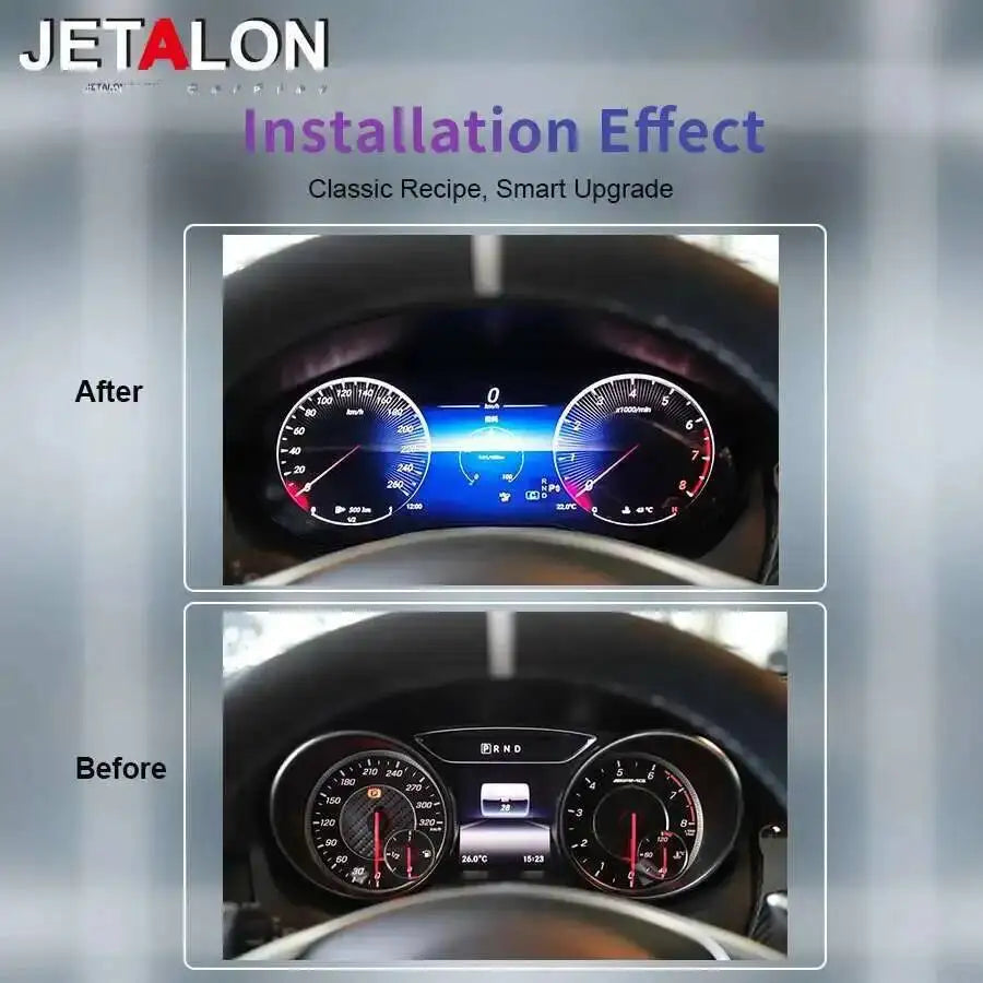 LCD Digital Instrument Panel For Mercedes Benz GLA CLA 2013-2019 A CLASS C117 X117 W176 Vi