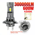H7 LED Headlight CANBUS 300000LM 7035 CSP Chips 1:1 MINI Size Plug and Play Auto Lamp 4300